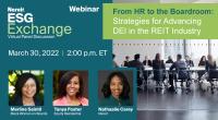 From HR to the Boardroom: Strategies for Advancing DEI in the REIT Industry
