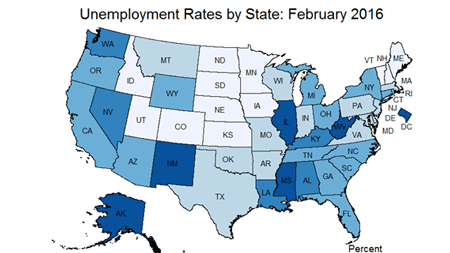 Unemployment Chart By State