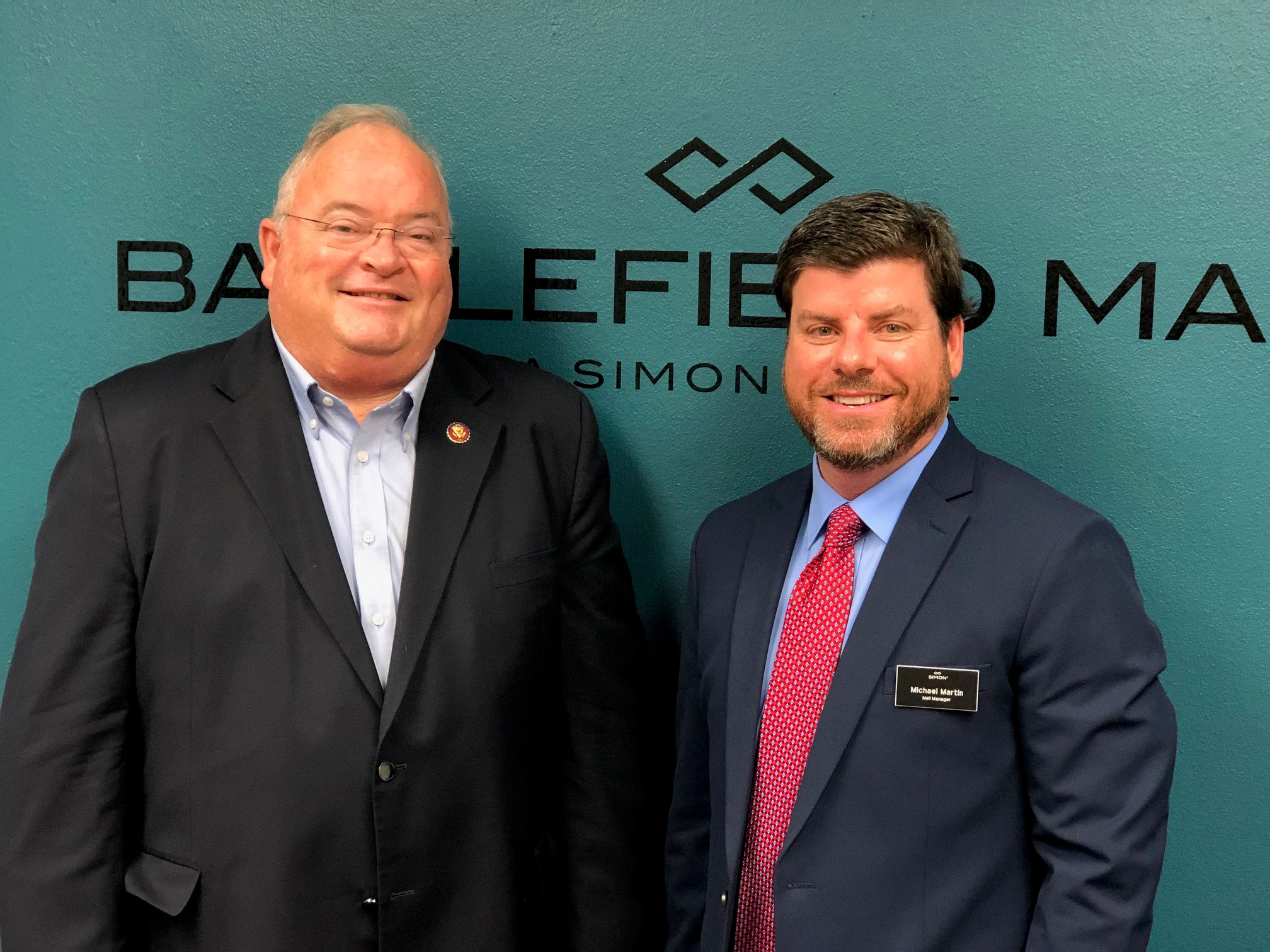 REITs in the Community Rep. Long Visits Simon Property Group Nareit