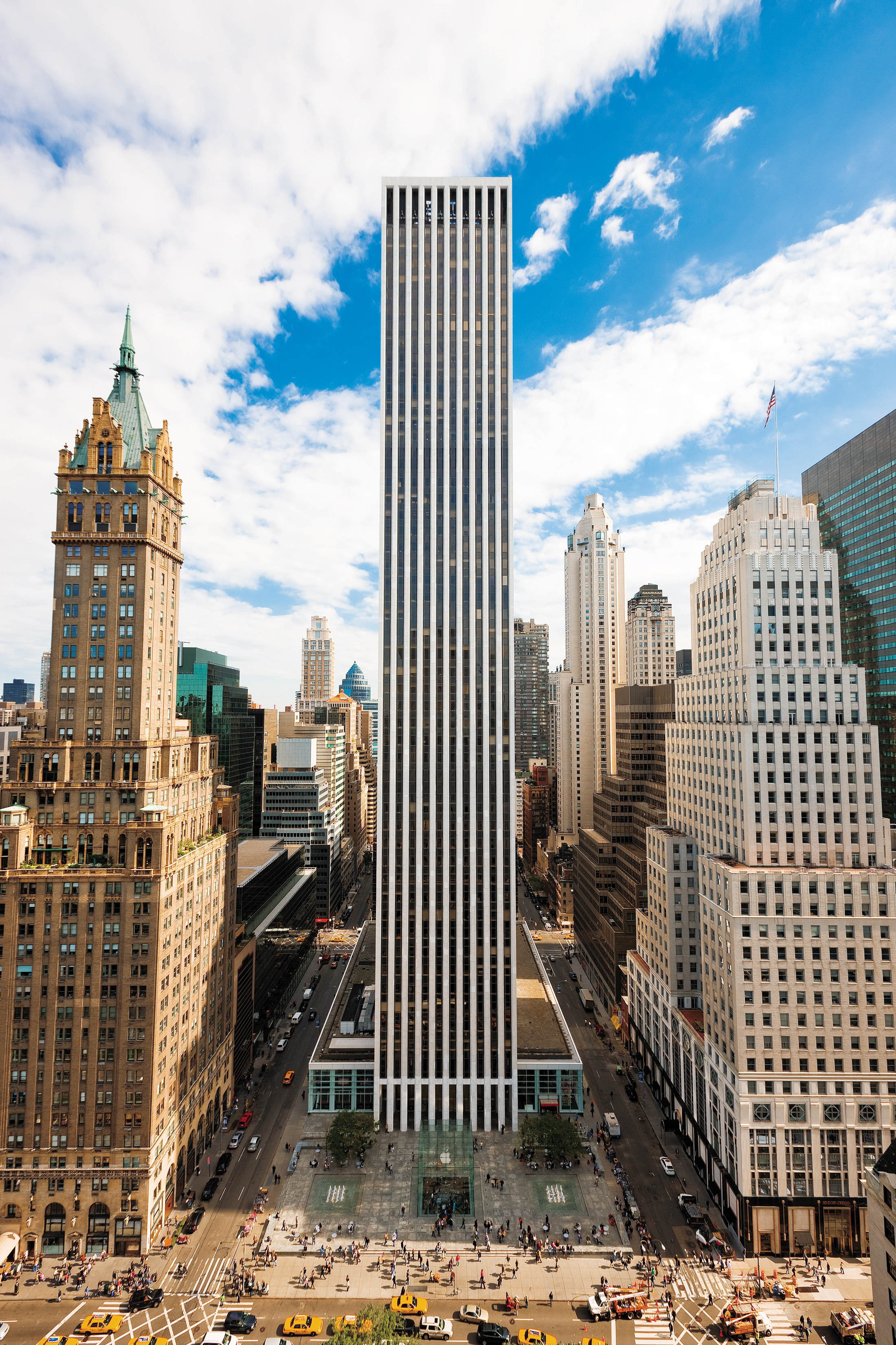 The iconic General Motors Building in New York City.