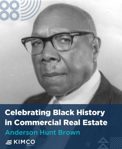 Kimco is sharing the stories of prominent Black figures in commercial real estate.