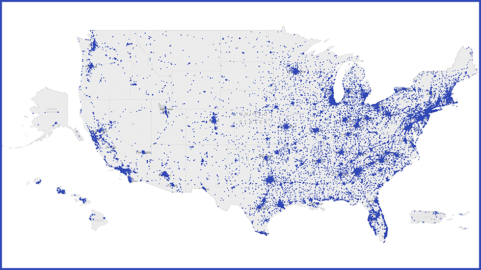 US REIT Map