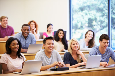 Stock photo of classroom