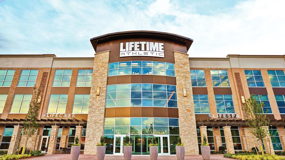 Lifetime fitness storefront