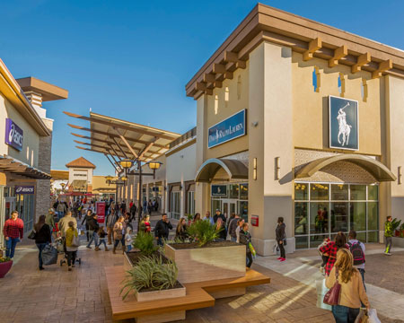 Tanger Outlets in Fort Worth, Texas.
