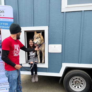 Tiny Home with Dog