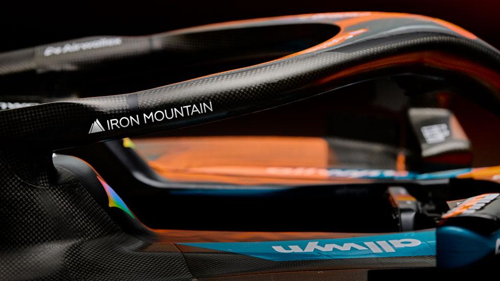 McLaren Iron Mountain Branding