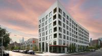 Wide shot building