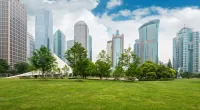 City scape stock photo