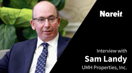 Sam Landy, president and CEO of UMH Properties, Inc.