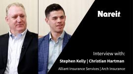 Christian Hartman of Arch Insurance and Stephen Kelly of Alliant Insurance