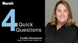 4 Quick Questions with Leslie Swanson