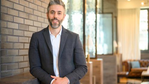 Stuart Biel, senior vice president for regional leasing at Federal Realty.
