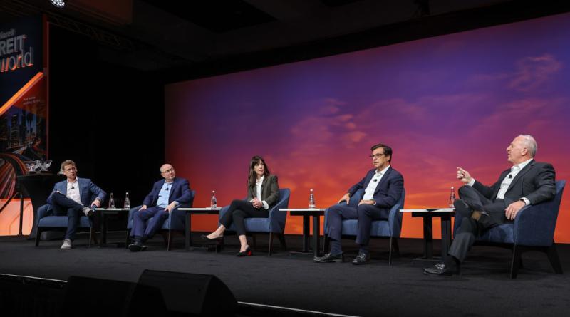 2023 REITworld lunch panel onstage