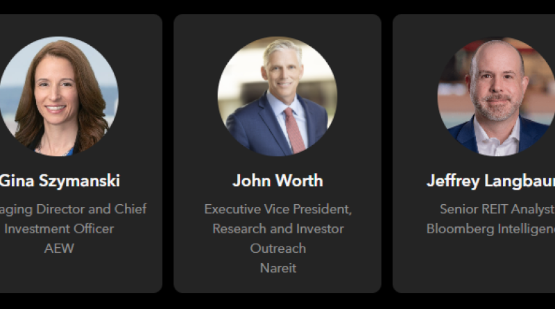 Bloomberg Intelligence-Nareit webinar panelists