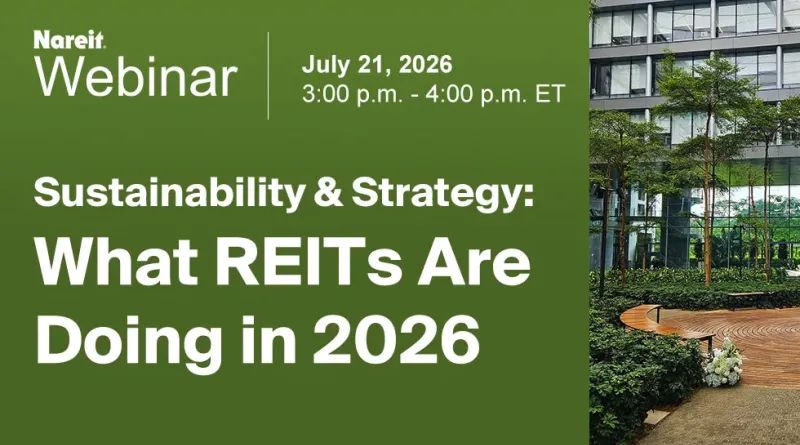 Sustainability Webinar
