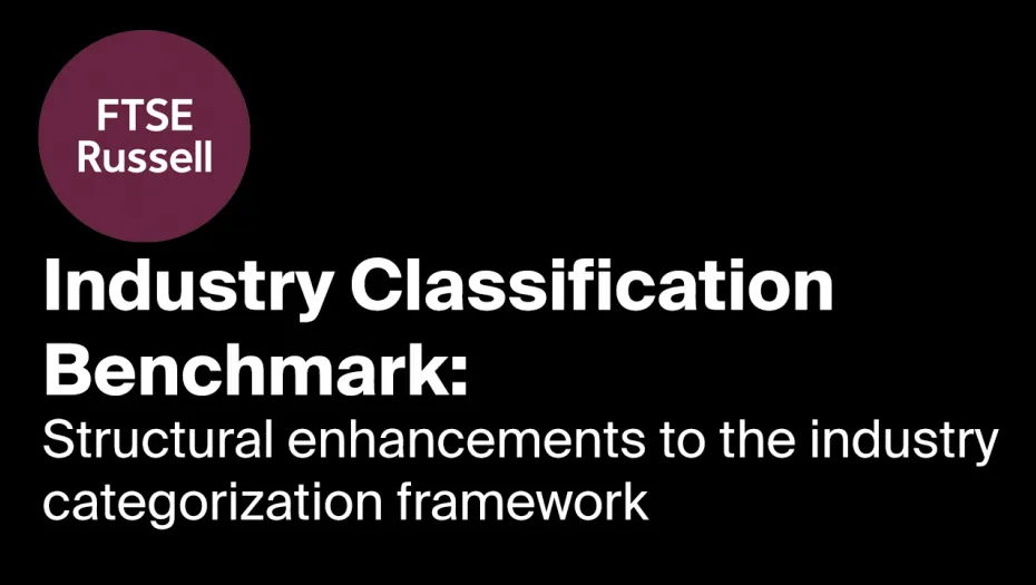 Industry Classification Benchmark