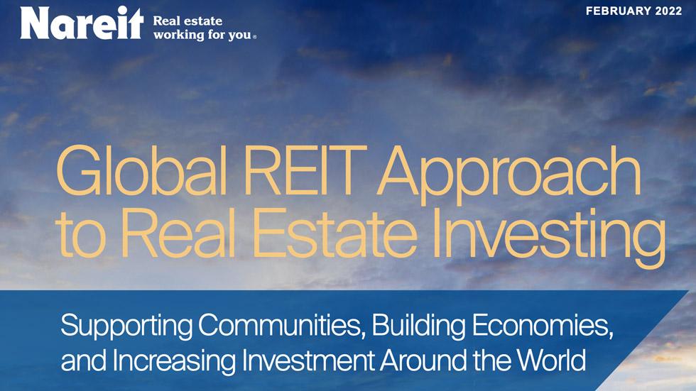 2022 Global REIT Investing Brochure Cover