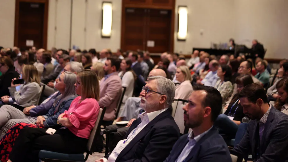 Attendees Watching a Presentation