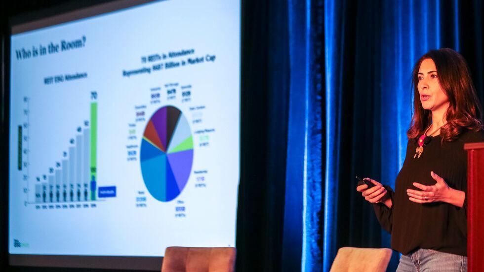 Fulya Kocak at 2019 ESG Forum