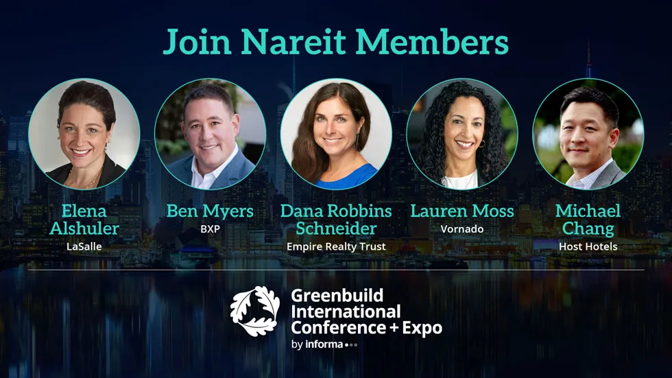 Nareit Members at Greenbuild