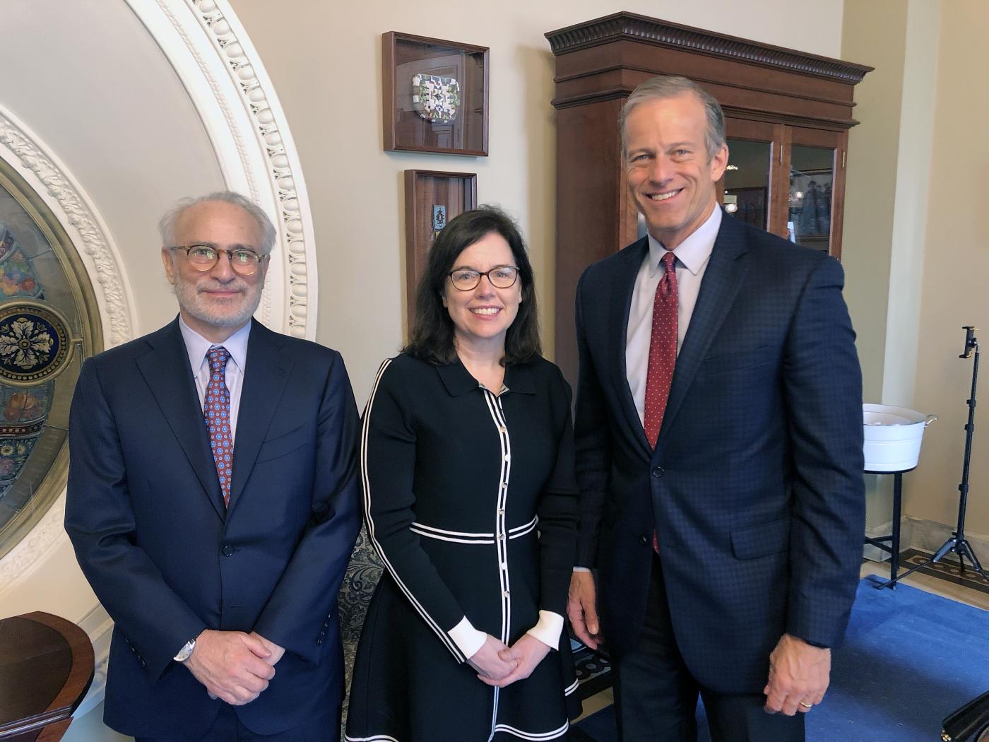 Nareit with Senate Republican Whip John Thune