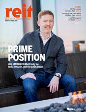 REIT Magazine March April 2021 cover