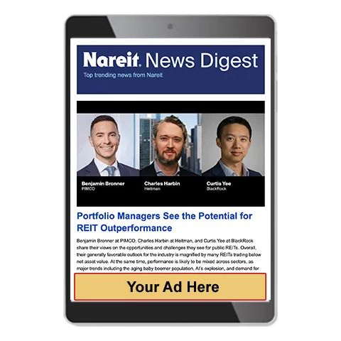 Nareit News Digest email newsletter