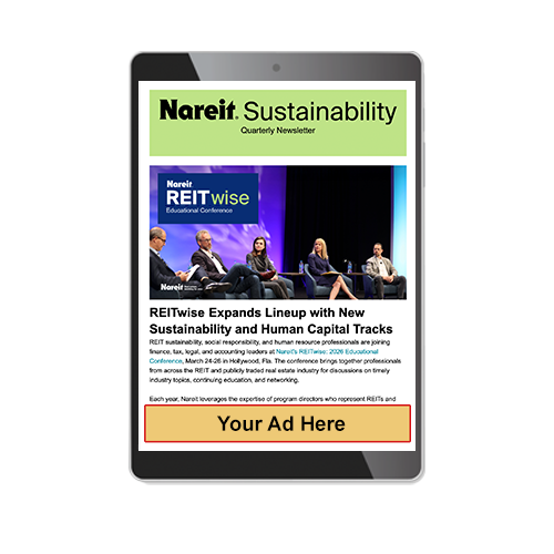 Nareit Sustainability Newsletter