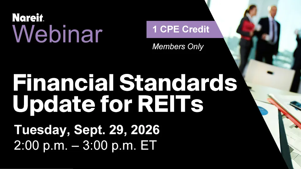 Nareit Webinar