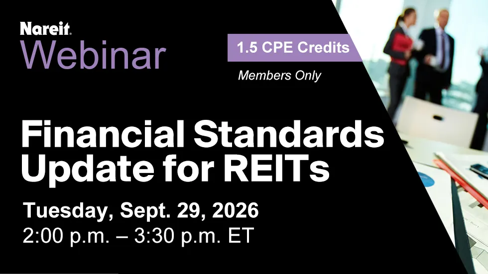 Financial Standards Update