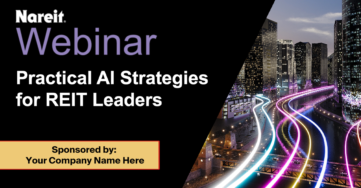 Nareit Webinar example