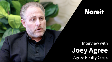 Joey Agree, president and CEO of Agree Realty 