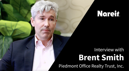 Brent Smith, president and CEO of Piedmont Realty Trust 