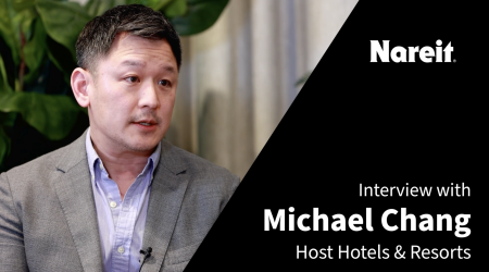 Michael Chang, first vice president and head of sustainability and resilience at Host Hotels & Resorts