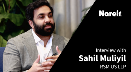 Sahil Muliyil, senior manager, state and local real estate tax at RSM US LLP