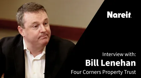 Bill Lenehan, CEO of Four Corners Property Trust