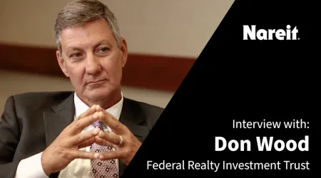 CEO Don Wood, Federal Realty