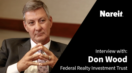 CEO Don Wood, Federal Realty