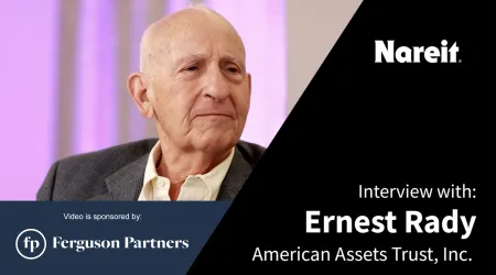 Ernest Rady, CEO of American Assets Trust