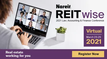 REITwise: 2021 Law, Accounting & Finance Conference