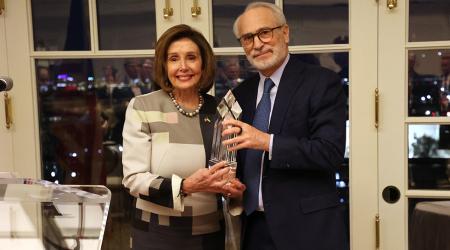 Nancy Pelosi Receives Award