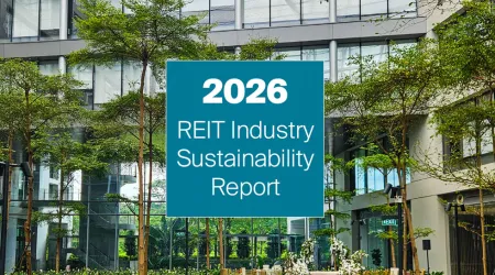 2026 Nareit Sustainability Report cover