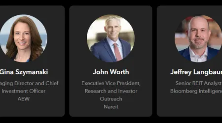 Bloomberg Intelligence-Nareit webinar panelists
