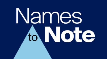 Names to Note graphic
