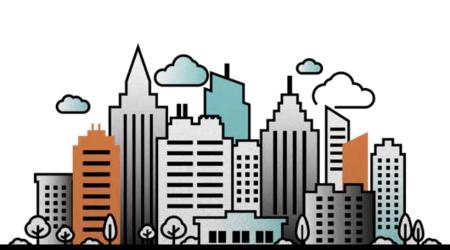 Cityscape clip art