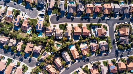 Residential Neighborhood Top Down