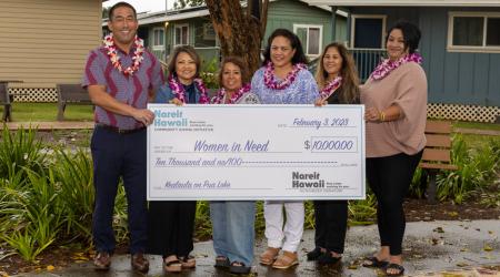 Nareit Women in Need Grant Check