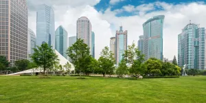 City scape stock photo