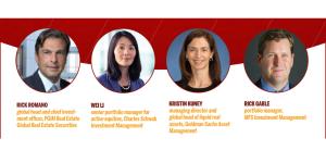 Global REIT investor panel headshots